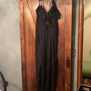 Xhilaration Black Off the Shoulder Romper